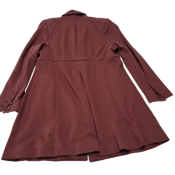 Cabi long boss jacket rust red blazer 3545 - Picture 6 of 8